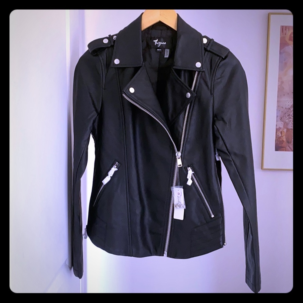 Maternity and after vegan jacket